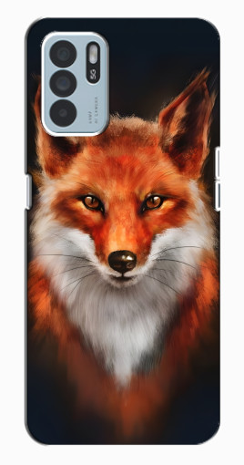 Чехол с печатью "Красивая лиса" для Oppo Reno6 Z Чехол с печатью "Красивая лиса" для Oppo Reno6 Z