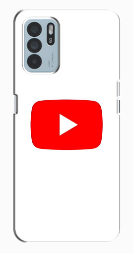 Силиконовый чехол с изображением "Красная кнопка" для Oppo Reno6 Z Силиконовый чехол с изображением "Красная кнопка" для Oppo Reno6 Z