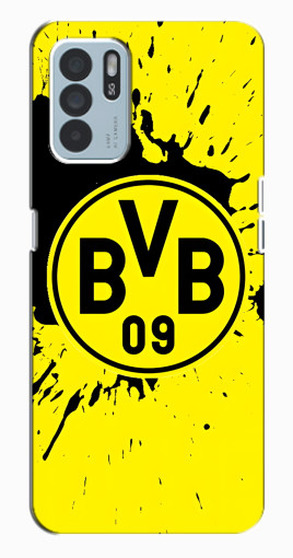Силиконовый чехол с изображением "Красочный лого BVB" для Oppo Reno6 Z Силиконовый чехол с изображением "Красочный лого BVB" для Oppo Reno6 Z
