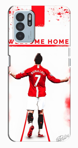 Чехол с принтом "Криштиану в Манчестере" для Oppo Reno6 Z Чехол с принтом "Криштиану в Манчестере" для Oppo Reno6 Z