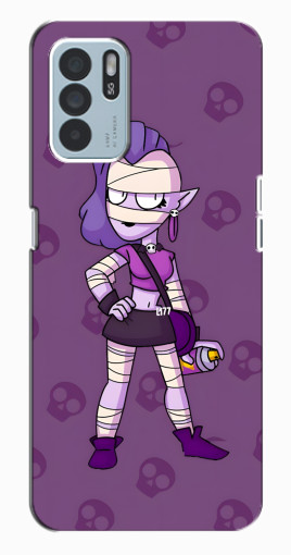 Силиконовый чехол с изображением "Крутая ЭМЗ" для Oppo Reno6 Z