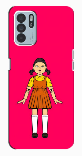 Чехол с картинкой "Кукла" для Oppo Reno6 Z Чехол с картинкой "Кукла" для Oppo Reno6 Z