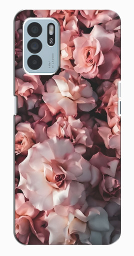 Силиконовый чехол с изображением "Куст роз" для Oppo Reno6 Z Силиконовый чехол с изображением "Куст роз" для Oppo Reno6 Z