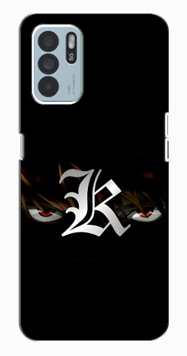 Силиконовый чехол с изображением "L.K." для Oppo Reno6 Z Силиконовый чехол с изображением "L.K." для Oppo Reno6 Z