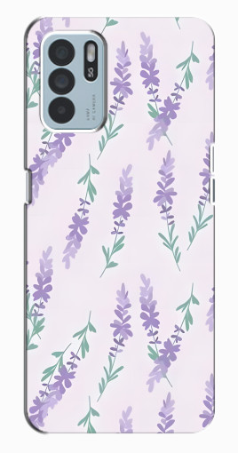 Чехол с принтом "Лавандовый фон " для Oppo Reno6 Z Чехол с принтом "Лавандовый фон " для Oppo Reno6 Z