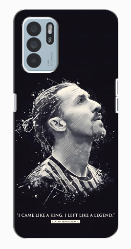 Силиконовый чехол с изображением "Легенда Ибрагимович" для Oppo Reno6 Z Силиконовый чехол с изображением "Легенда Ибрагимович" для Oppo Reno6 Z