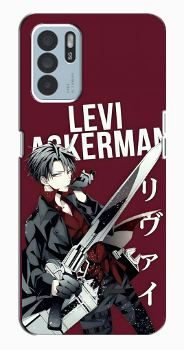 Чехол с принтом "levi Ackerman" для Oppo Reno6 Z Чехол с принтом "levi Ackerman" для Oppo Reno6 Z