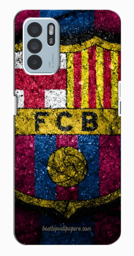 Силиконовый чехол с изображением "Лого Барсы" для Oppo Reno6 Z Силиконовый чехол с изображением "Лого Барсы" для Oppo Reno6 Z