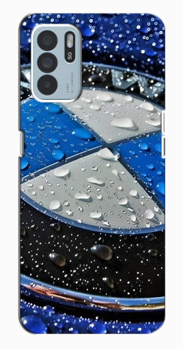 Силиконовый чехол с изображением "Лого BMW" для Oppo Reno6 Z Силиконовый чехол с изображением "Лого BMW" для Oppo Reno6 Z