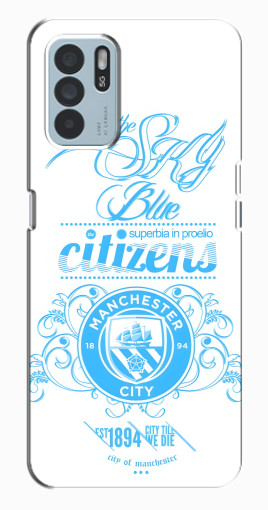 Чехол с печатью "Лого Man Sity" для Oppo Reno6 Z Чехол с печатью "Лого Man Sity" для Oppo Reno6 Z