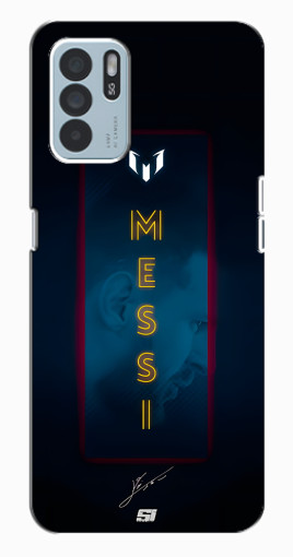 Чехол с картинкой "Логотип Месси" для Oppo Reno6 Z Чехол с картинкой "Логотип Месси" для Oppo Reno6 Z