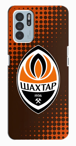 Силиконовый чехол с изображением "Логотип Шахтер Донецк" для Oppo Reno6 Z Силиконовый чехол с изображением "Логотип Шахтер Донецк" для Oppo Reno6 Z