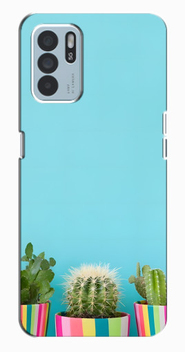 Чехол с принтом "Маленькие кактусы" для Oppo Reno6 Z Чехол с принтом "Маленькие кактусы" для Oppo Reno6 Z