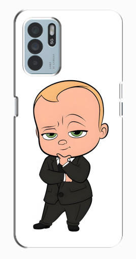 Чехол с картинкой "Маленький Босс" для Oppo Reno6 Z Чехол с картинкой "Маленький Босс" для Oppo Reno6 Z