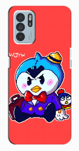 Силиконовый чехол с изображением "Маленький Мистер Пи" для Oppo Reno6 Z Силиконовый чехол с изображением "Маленький Мистер Пи" для Oppo Reno6 Z