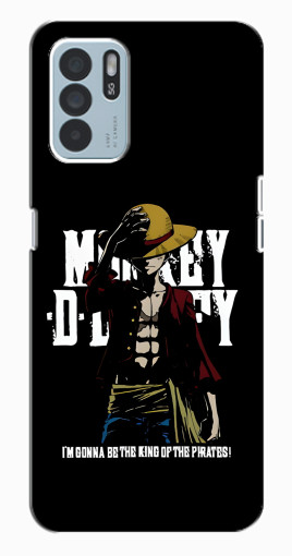 Силиконовый чехол с изображением "Манки в шляпе" для Oppo Reno6 Z Силиконовый чехол с изображением "Манки в шляпе" для Oppo Reno6 Z