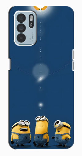 Чехол с картинкой "Мечта Миньона" для Oppo Reno6 Z Чехол с картинкой "Мечта Миньона" для Oppo Reno6 Z