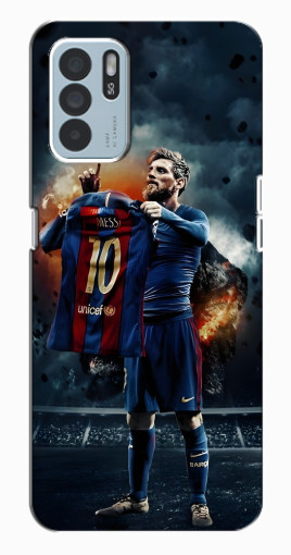 Чехол с принтом "Месси с футболкой" для Oppo Reno6 Z Чехол с принтом "Месси с футболкой" для Oppo Reno6 Z