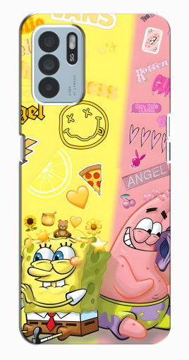 Чехол с принтом "Модный разговор" для Oppo Reno6 Z Чехол с принтом "Модный разговор" для Oppo Reno6 Z