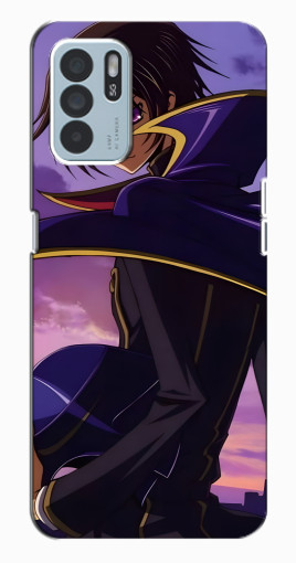 Силиконовый чехол с изображением "Молодой Лелуш Ламперуж" для Oppo Reno6 Z Силиконовый чехол с изображением "Молодой Лелуш Ламперуж" для Oppo Reno6 Z