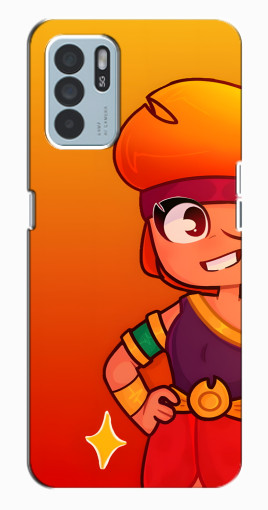 Чехол с печатью "Мультяшная Амбер" для Oppo Reno6 Z Чехол с печатью "Мультяшная Амбер" для Oppo Reno6 Z