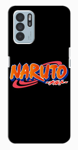 Чехол с картинкой "Надпись Naruto" для Oppo Reno6 Z Чехол с картинкой "Надпись Naruto" для Oppo Reno6 Z