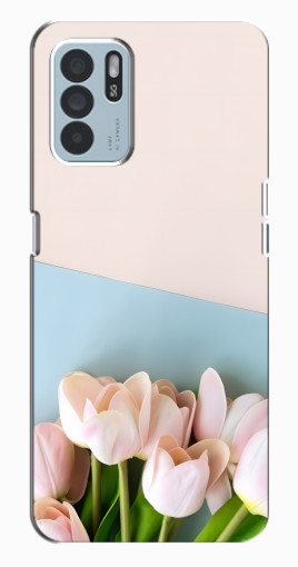 Чехол с печатью "Нежные тюльпаны" для Oppo Reno6 Z Чехол с печатью "Нежные тюльпаны" для Oppo Reno6 Z