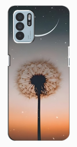 Чехол с печатью "Ночной одуванчик" для Oppo Reno6 Z Чехол с печатью "Ночной одуванчик" для Oppo Reno6 Z