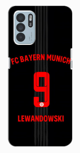 Чехол с картинкой "Номер Левандовски" для Oppo Reno6 Z Чехол с картинкой "Номер Левандовски" для Oppo Reno6 Z