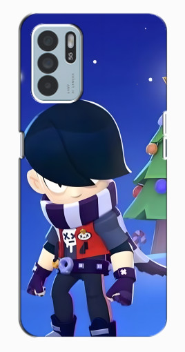 Чехол с печатью "Новогодний Эдгард" для Oppo Reno6 Z