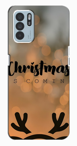 Чехол с принтом "Новогодняя заставка" для Oppo Reno6 Z Чехол с принтом "Новогодняя заставка" для Oppo Reno6 Z