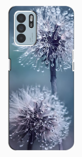 Силиконовый чехол с изображением "Одуванчик с капельками" для Oppo Reno6 Z Силиконовый чехол с изображением "Одуванчик с капельками" для Oppo Reno6 Z