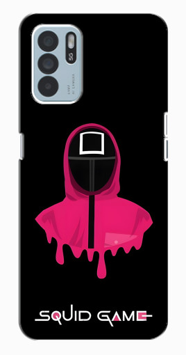 Чехол с печатью "Охранник с Квадратом" для Oppo Reno6 Z Чехол с печатью "Охранник с Квадратом" для Oppo Reno6 Z