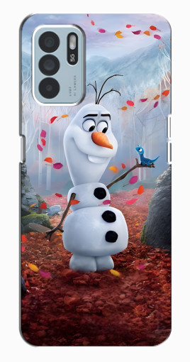 Чехол с картинкой "Олаф" для Oppo Reno6 Z Чехол с картинкой "Олаф" для Oppo Reno6 Z