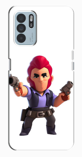 Чехол с печатью "Персонаж Кольт" для Oppo Reno6 Z Чехол с печатью "Персонаж Кольт" для Oppo Reno6 Z