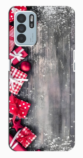 Силиконовый чехол с изображением "Подарочный фон" для Oppo Reno6 Z Силиконовый чехол с изображением "Подарочный фон" для Oppo Reno6 Z