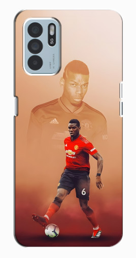 Чехол с принтом "Pogba с Манчестера" для Oppo Reno6 Z Чехол с принтом "Pogba с Манчестера" для Oppo Reno6 Z