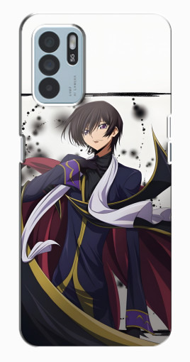 Силиконовый чехол с изображением "принц Лелуш Л." для Oppo Reno6 Z Силиконовый чехол с изображением "принц Лелуш Л." для Oppo Reno6 Z