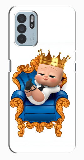 Чехол с принтом "Ребенок Король" для Oppo Reno6 Z Чехол с принтом "Ребенок Король" для Oppo Reno6 Z