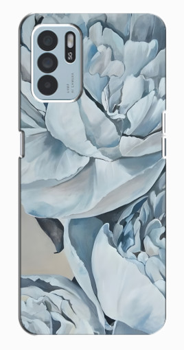 Чехол с картинкой "Рисунок пионы" для Oppo Reno6 Z Чехол с картинкой "Рисунок пионы" для Oppo Reno6 Z