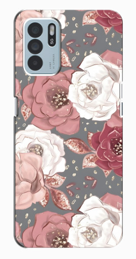 Чехол с принтом "Рисунок розы" для Oppo Reno6 Z Чехол с принтом "Рисунок розы" для Oppo Reno6 Z