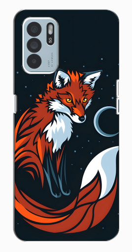 Чехол с печатью "Рыжая лиса" для Oppo Reno6 Z Чехол с печатью "Рыжая лиса" для Oppo Reno6 Z