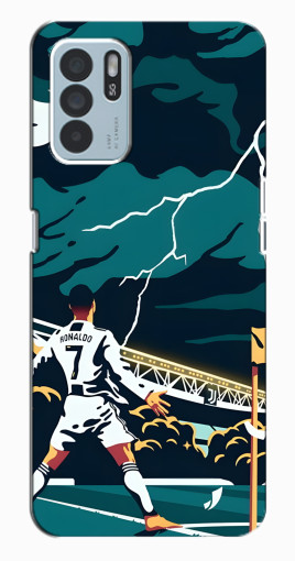 Чехол с картинкой "Ronaldo празднование" для Oppo Reno6 Z Чехол с картинкой "Ronaldo празднование" для Oppo Reno6 Z