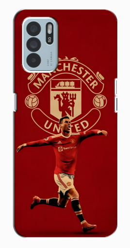 Чехол с картинкой "Ronaldo в МЮ" для Oppo Reno6 Z Чехол с картинкой "Ronaldo в МЮ" для Oppo Reno6 Z