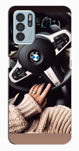 Чехол с печатью "Руль БМВ" для Oppo Reno6 Z Чехол с печатью "Руль БМВ" для Oppo Reno6 Z