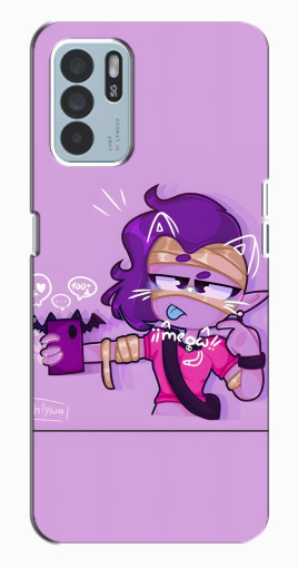 Чехол с картинкой "Селфи Emz" для Oppo Reno6 Z Чехол с картинкой "Селфи Emz" для Oppo Reno6 Z