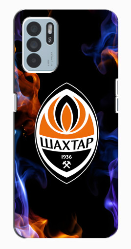 Чехол с картинкой "Шахтер в огне" для Oppo Reno6 Z Чехол с картинкой "Шахтер в огне" для Oppo Reno6 Z