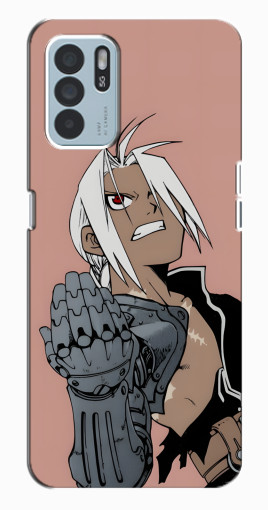 Чехол с печатью "Стальной алхимик" для Oppo Reno6 Z Чехол с печатью "Стальной алхимик" для Oppo Reno6 Z