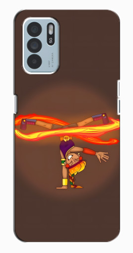 Силиконовый чехол с изображением "Танцующая Амбер" для Oppo Reno6 Z Силиконовый чехол с изображением "Танцующая Амбер" для Oppo Reno6 Z