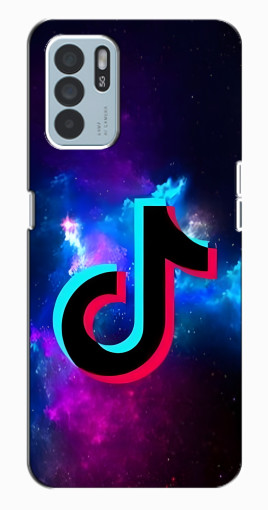 Чехол с печатью "ТикТок в космосе" для Oppo Reno6 Z Чехол с печатью "ТикТок в космосе" для Oppo Reno6 Z